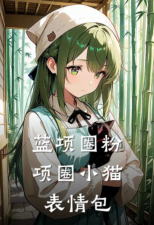 蓝项圈粉项圈小猫表情包