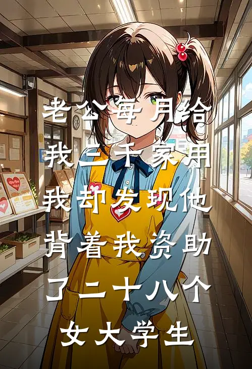 老公每月给我三千家用，我却发现他背着我资助了二十八个女大学生